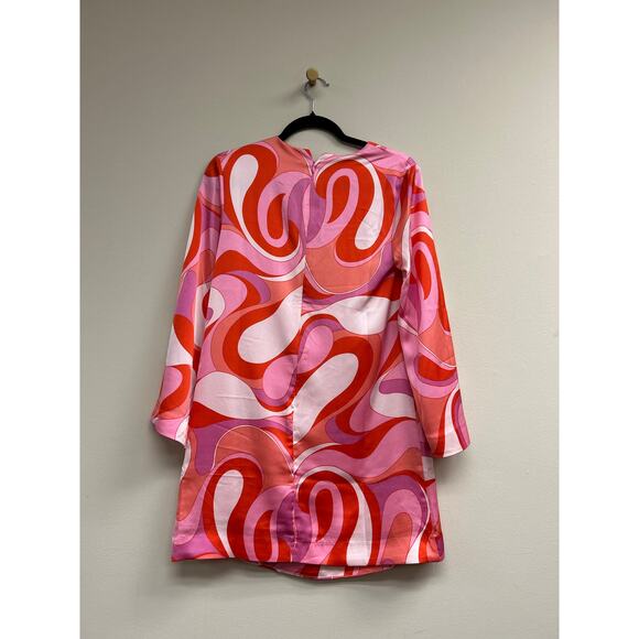 HYACINTH HOUSE Pink Mod Geo Mitzi Mini Dress Size M NWT - Picture 5 of 6
